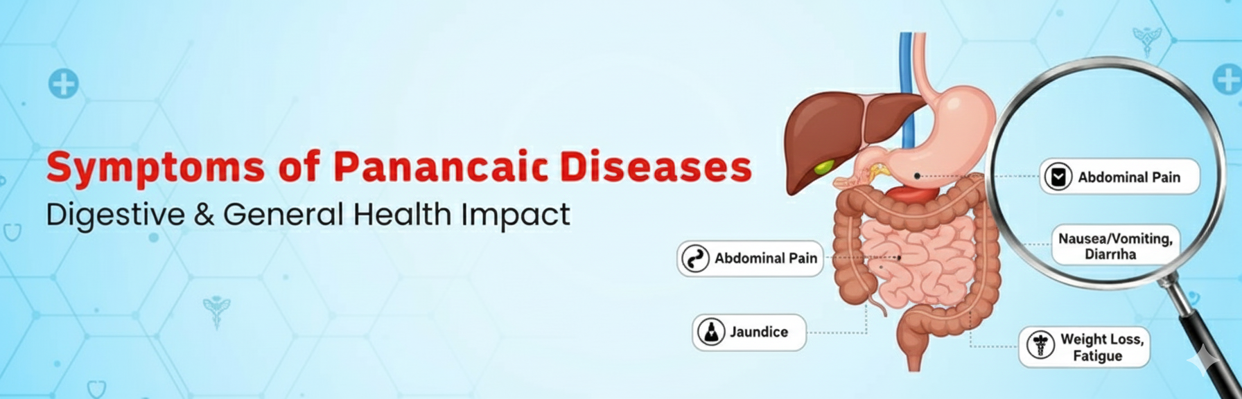 Symptoms of Pancreatic Diseases in Hindi